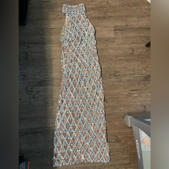 Rhinestone Maternity Dress for Sale. Can wear at as a regular dress or maternity - Picture 3 of 10